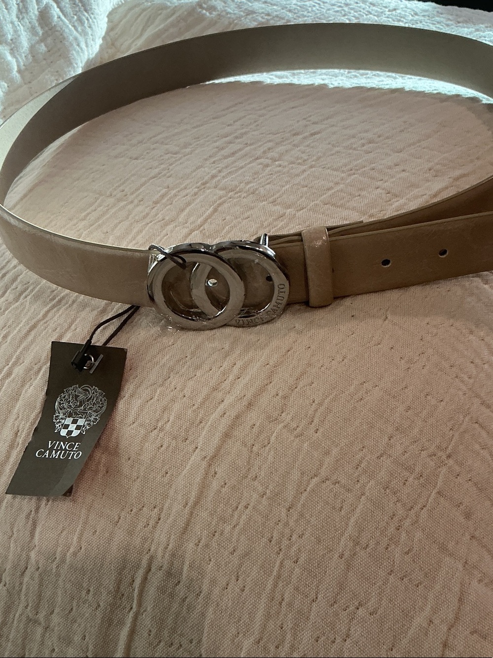Vince Camuto Tan Belt